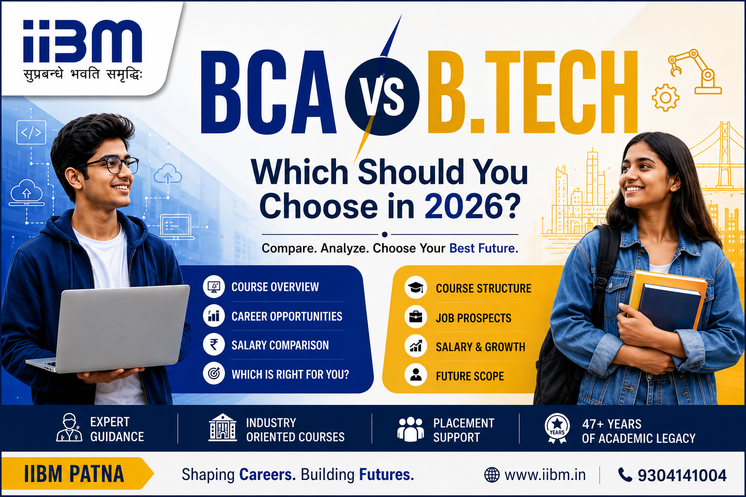 BCA vs B.Tech: Which Should You Choose in 2026?